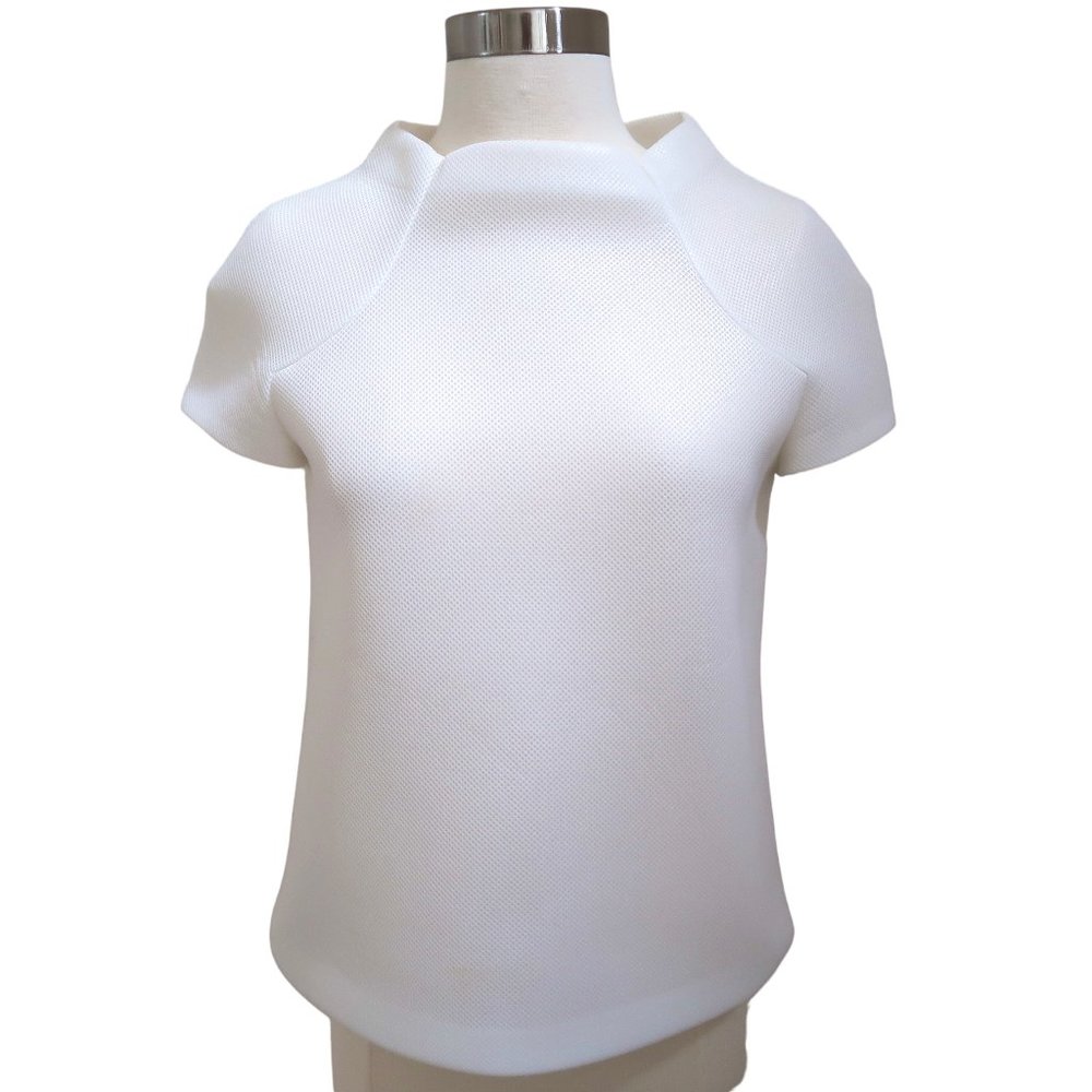 COURREGES perf Neoprene top sz 2 M